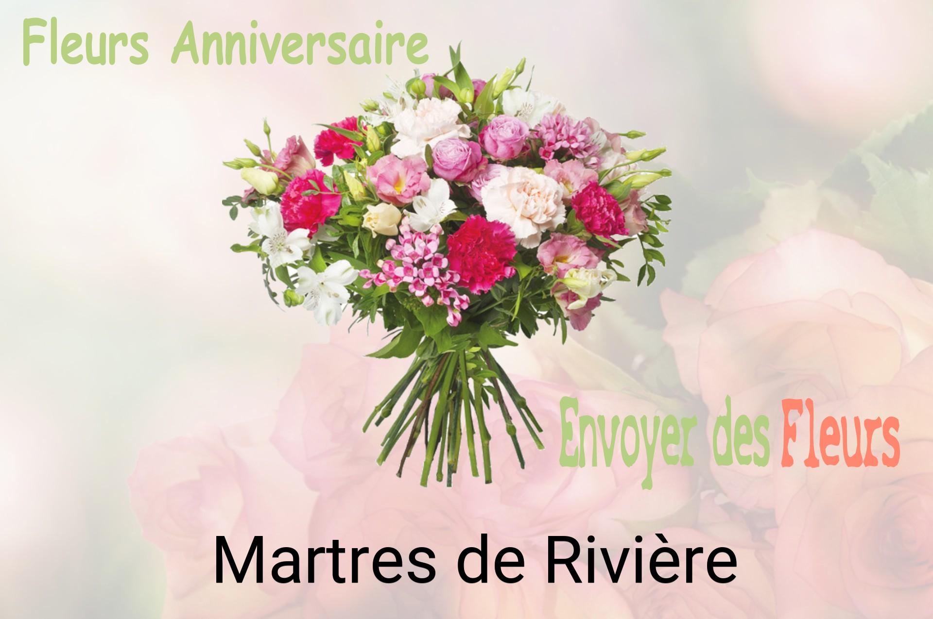Bouquet de fleurs d’anniversaire livré à Martres-de-Rivière