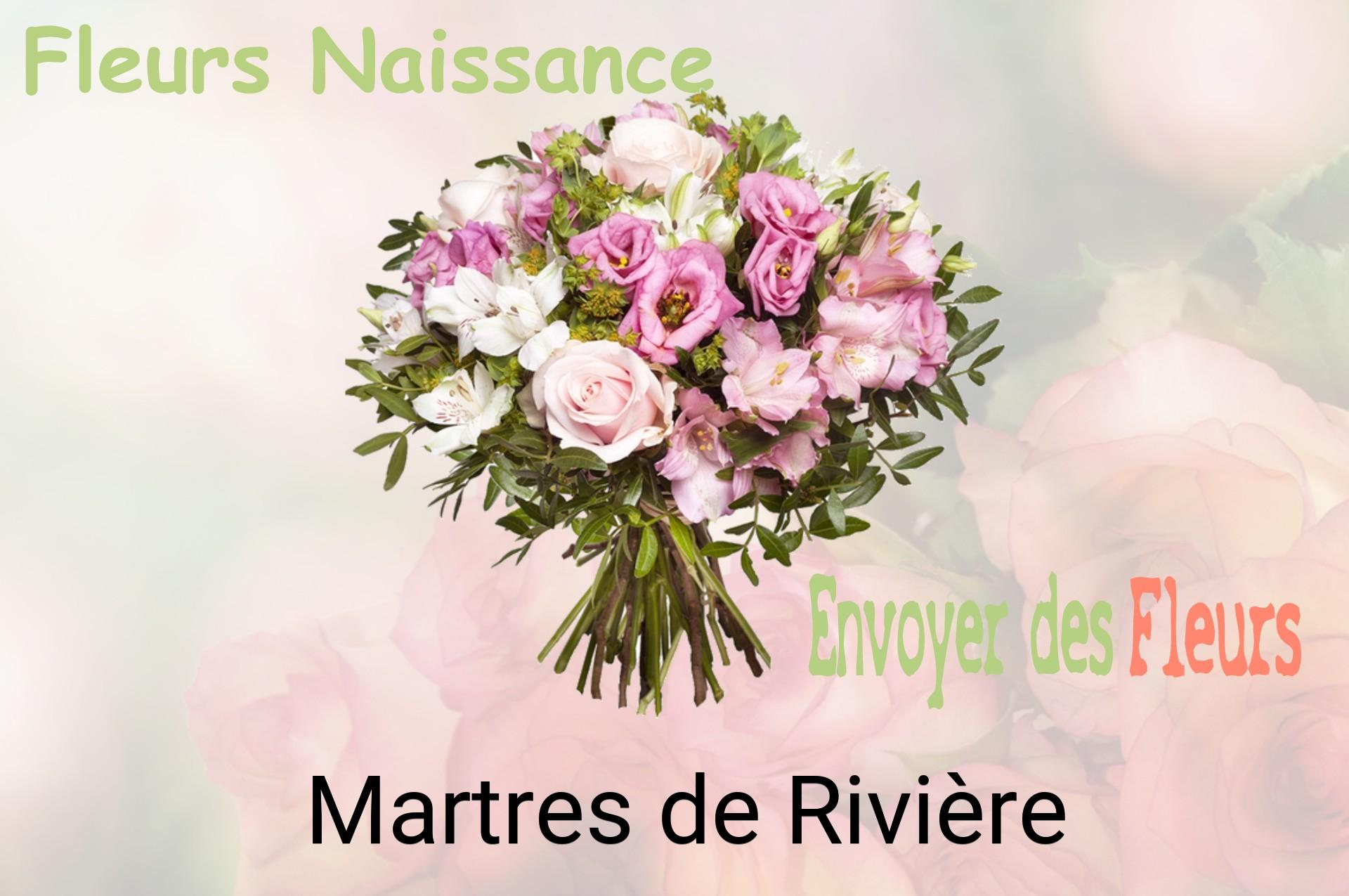 Bouquet de fleurs de naissance livré à Martres-de-Rivière