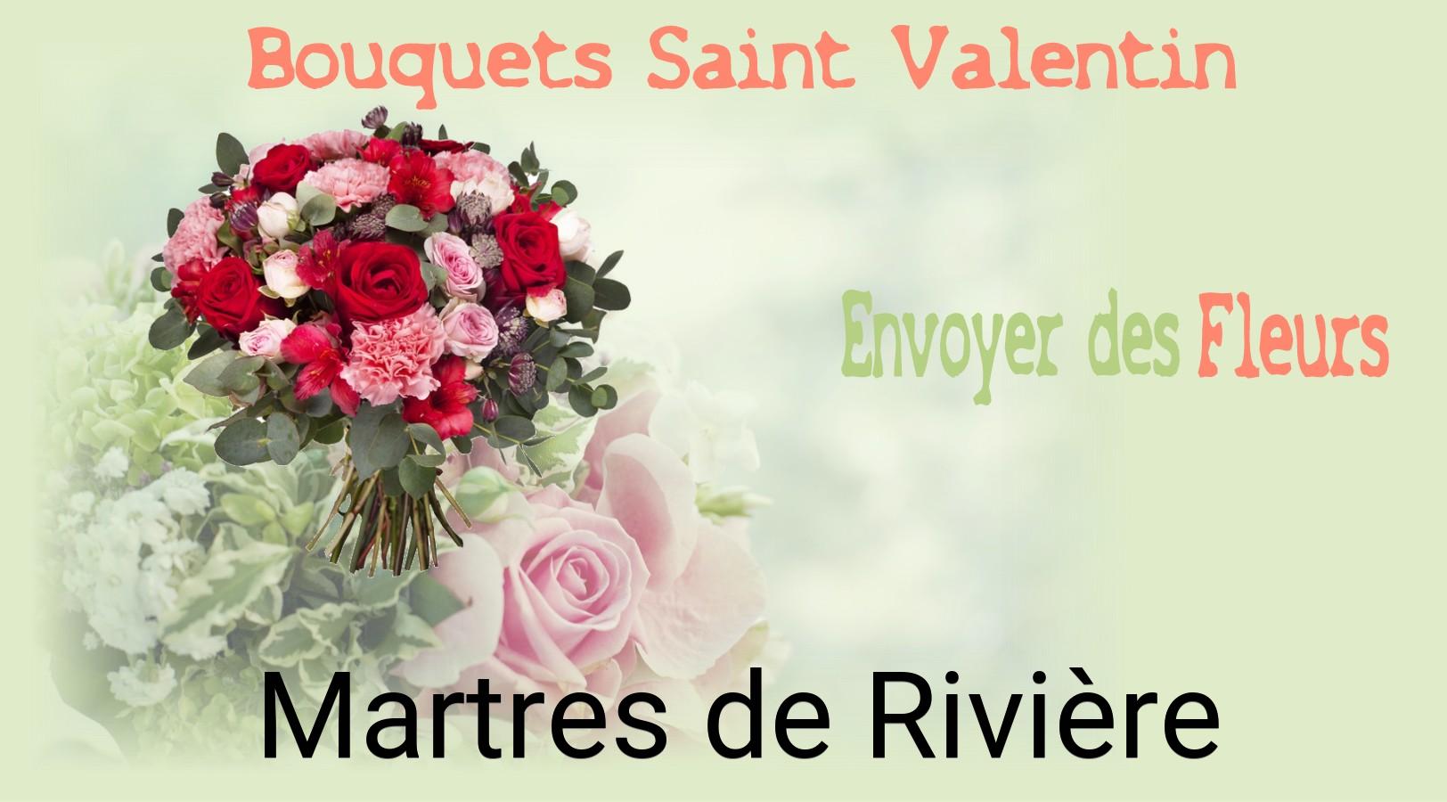 Roses de Saint-Valentin livrées à Martres-de-Rivière